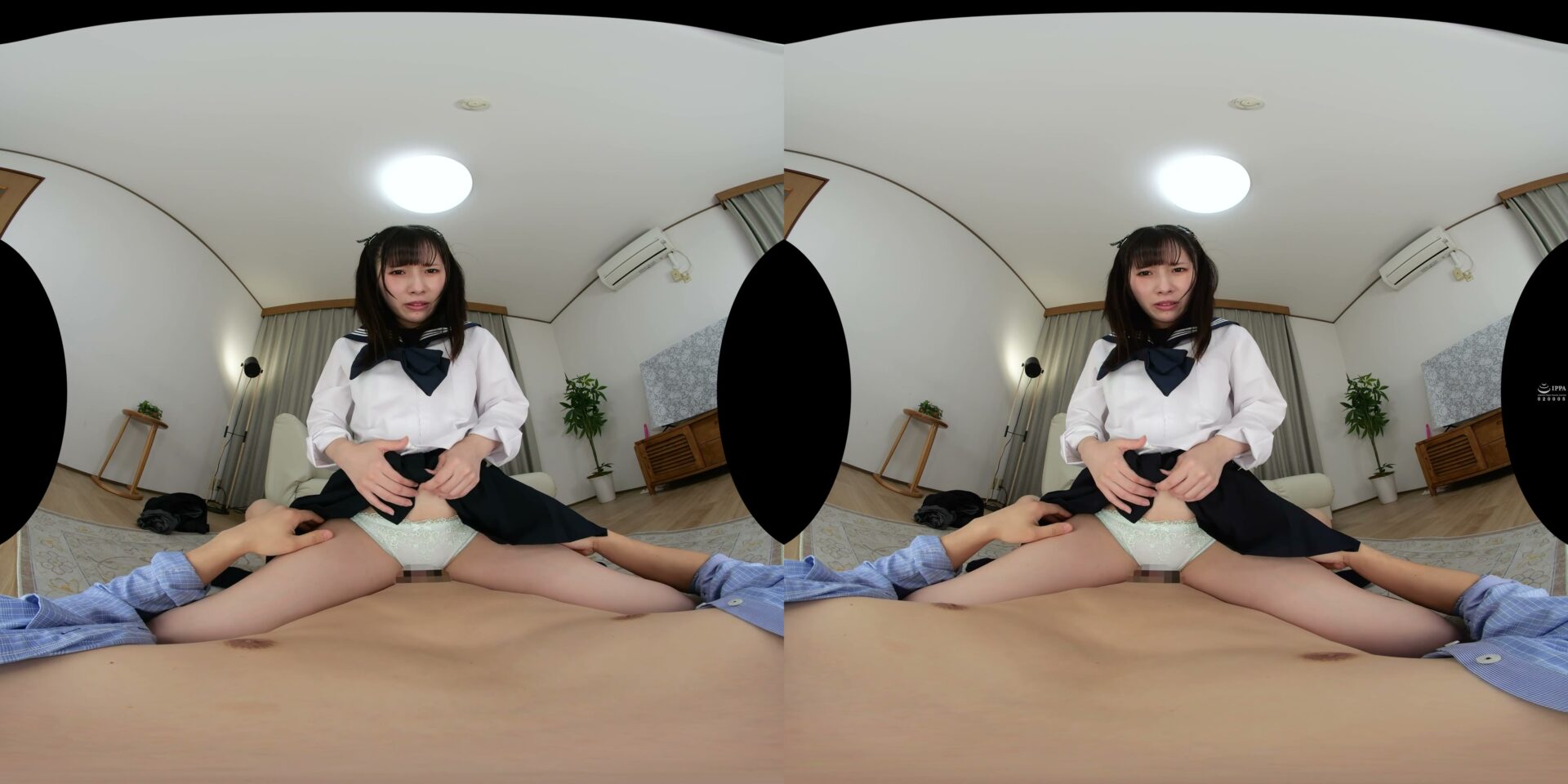 気持ちイイと絶頂アへ顔白目になる色白小柄制服女子のキツキツおま〇こに大人ち〇ぽスローピストン調教で潮吹きおま〇こが完成 松井日奈子 010