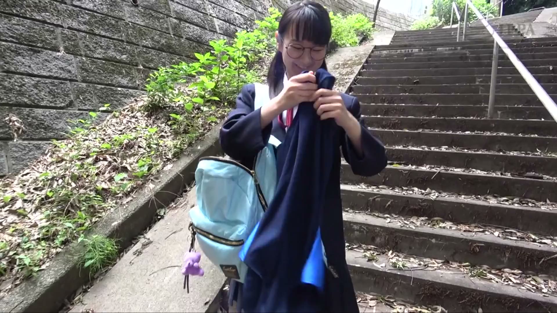 地味巨乳剛毛陰キャ少女 千代ななか 003